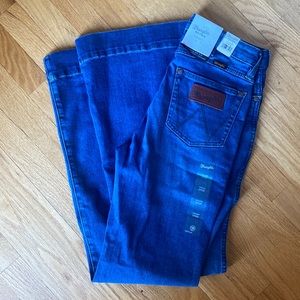 High rise wrangler jeans